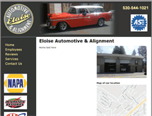 Tablet Screenshot of eloiseauto.com